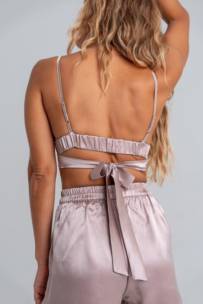 Lotus Silk Lounge Set - Lé Silk