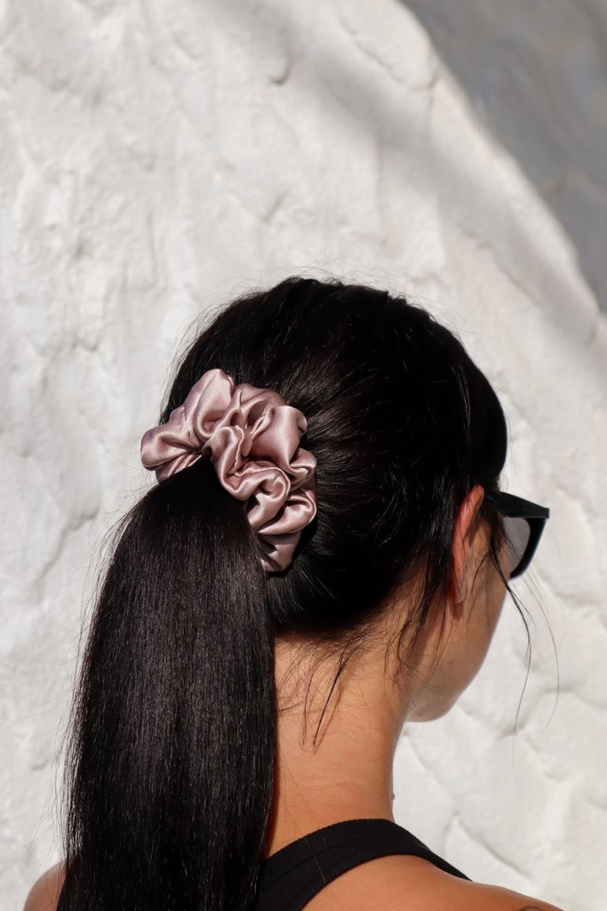 Silk Scrunchie Trio - Lé Silk
